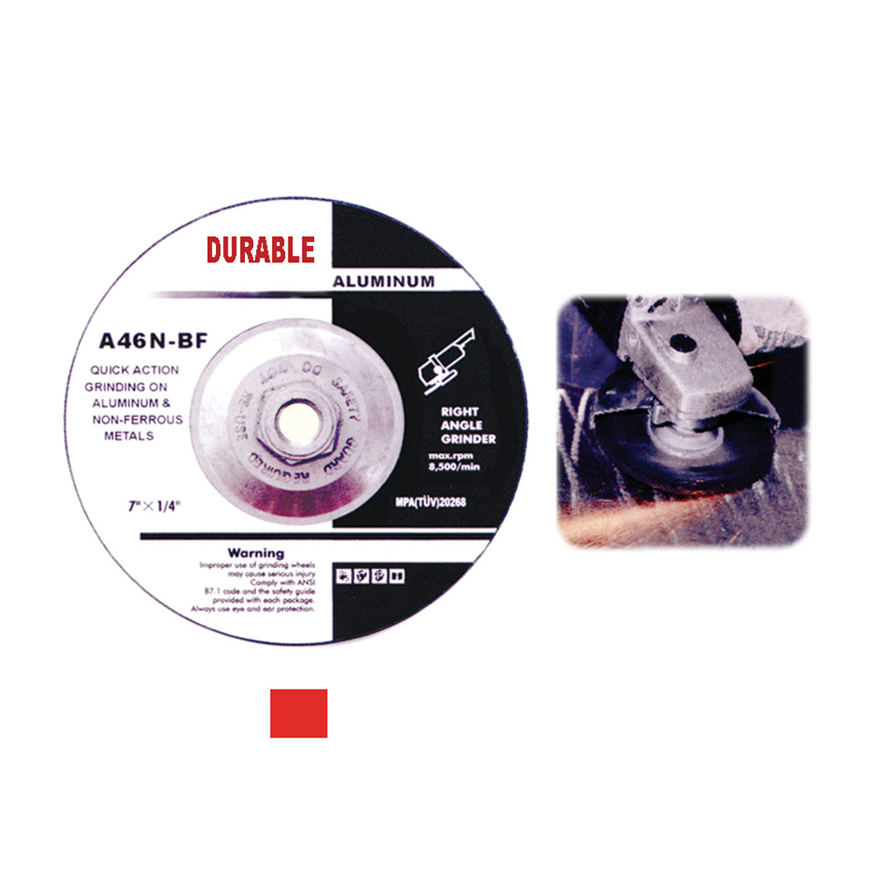 Muelas abrasivas de aluminio